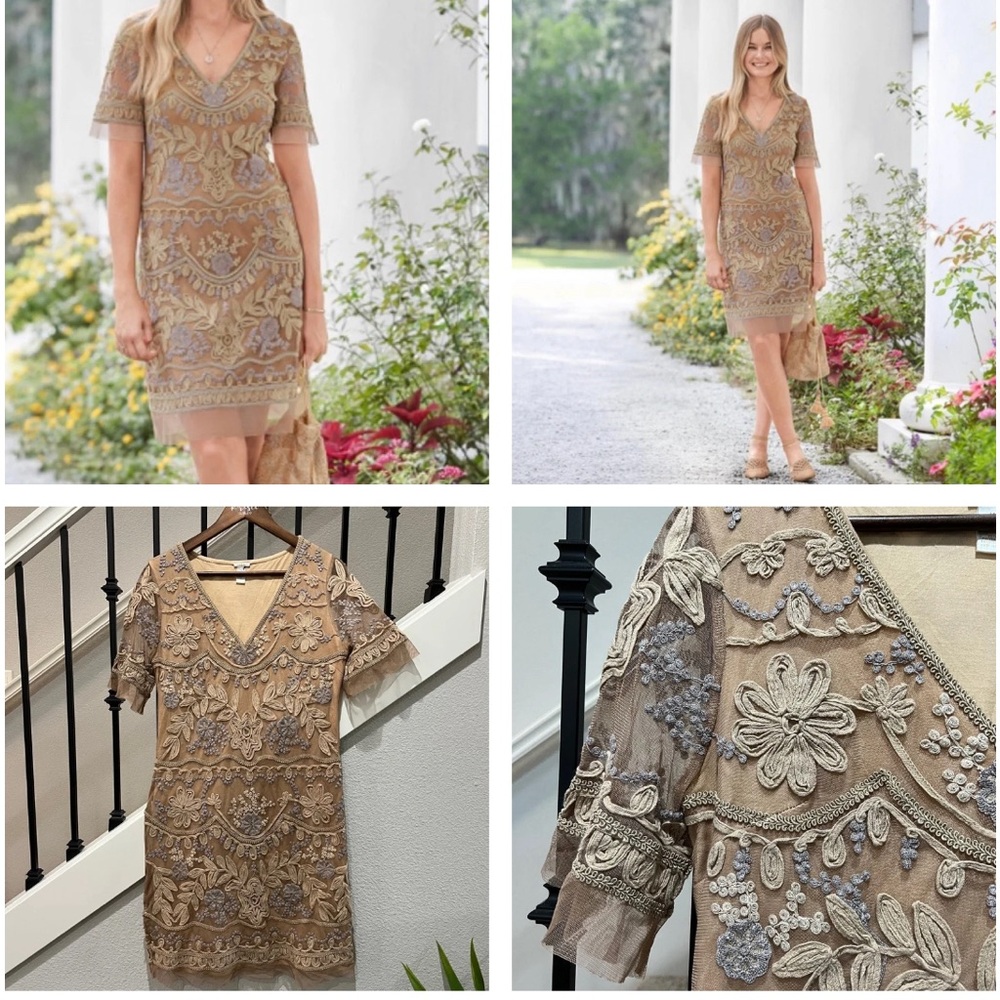 Sundown Duchess Shift Dress